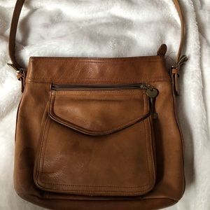 Tan Leather Purse, Fossil